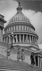 Image of students on the steps of the Nation's Capital building